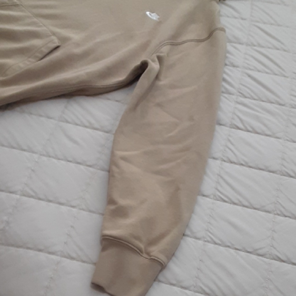 Nike Club Men's Fleece Beige Pullover Hoodie. - Picture 8 of 16